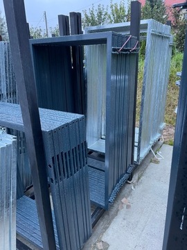 Панельная калитка 103см, цвет Зеленый 6005