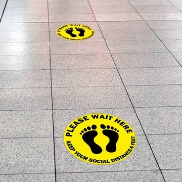 НАБОР НАКЛЕЙКОВ БЕЗОПАСНОСТИ 8 ШТ.