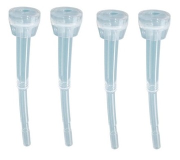 GUMY STRZYKOWE SILIKON 8MM AGROMILK ALFALAVAL 4SZT