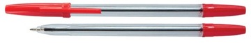 Długopis OFFICE PRODUCTS 1,0mm czerwony 50szt