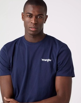 T-Shirt Wrangler 2Pack Sign Off Tee Real Navy W7BZFQXW4 L