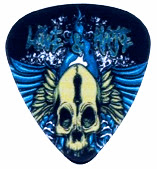 Гитарные медиаторы 6 шт. Необычные черепа! медиатор Feather | Череп