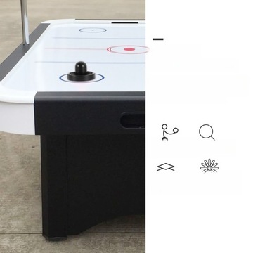 1 НАБОР АЭРОХОККЕЙНЫХ ПУСЕРОВ И АЭРОХОККЕЙНЫХ ШАЙБ, ДЕТАЛИ ИГРЫ