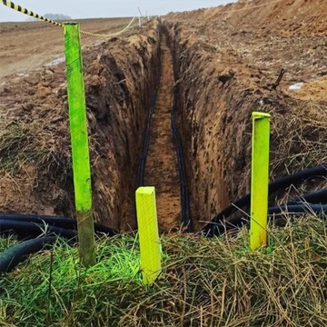 ГЕОДЕЗИЦИОННЫЕ ПАЛОЧКИ ДЕРЕВЯННЫЕ ШПИЛЬКИ 30см 25 шт.