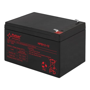 Akumulator AGM 12V 12Ah HPB12-12