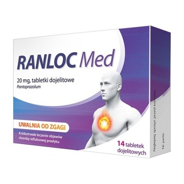 Ranloc Med 14tabl. żołądek zgaga refluks