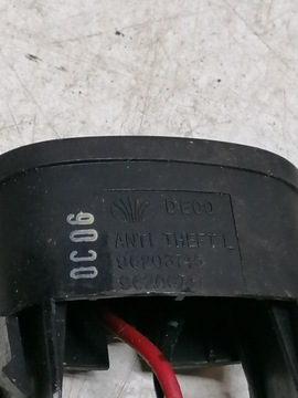 KONTROLKA DIODA SECURITY ALARMU DAEWOO LEGANZA