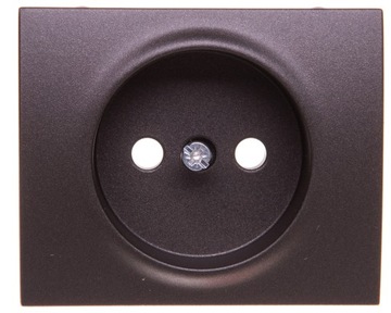 Табличка на одинарную розетку 2P SISTENA LIFE CHOCO 771226 Legrand