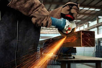 УГЛОВАЯ ШЛИФОВАЛЬНАЯ МАШИНА 1200ВТ GWS 12-125 S BOSCH
