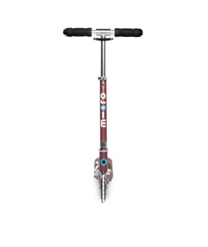 Самокат Micro Sprite LED Осенний красный