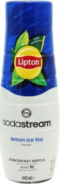 SYROP SODASTREAM LIPTON LEMON ICE TEA DO SATURATORA 9L NAPOJU z 440ml