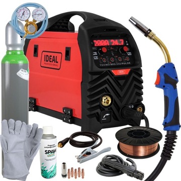 Spawarka MIGOMAT 3w1 MIG 200A Synergia PULS Zestaw