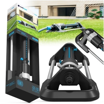 Осциллирующий садовый спринклер Cellfast для газона FOCUS ERGO, регулируемый 340 м2