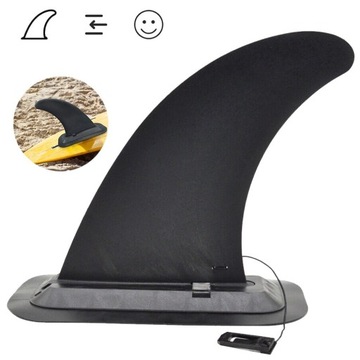 ПЛАВНИК, ЦЕНТРАЛЬНЫЙ ПЛАВНИК, ДОСКА ДЛЯ СЕРФФИНГА, ЧЕРНЫЙ