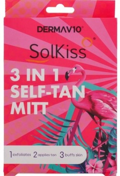 DermaV10 Перчатка для автозагара 3в1