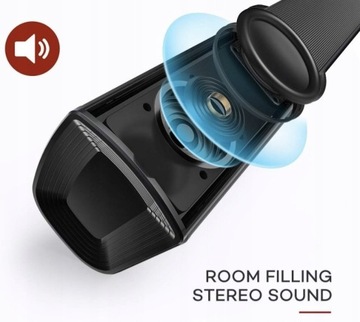 Черный саундбар Tao Tronics SK-017 Bluetooth