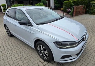 Volkswagen Polo VI Hatchback 5d 1.0 TSI 95KM 2019 Volkswagen Polo beatsaudio 1.0 benz. 95KM Automat DSG Gwarancja Zamiana Za, zdjęcie 1