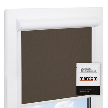 ROLETA ZACIEMNIAJĄCA TERMO W KASECIE NA WYMIAR DO 150 CM Z PROWADNICAMI