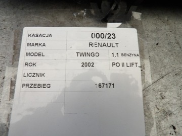 DISPLEJ RENAULT TWINGO FACELIFT 8200193279