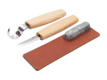 ZESTAW do strugania łyżek, kuks-BEAVERCRAFT, basic