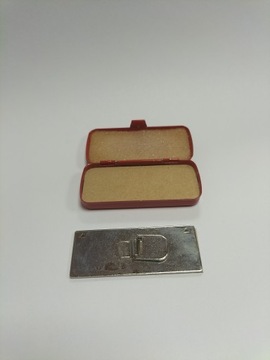 Марка медицинская карманная металлическая 55х22 мм + БЕСПЛАТНО