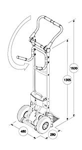 Schodołaz towarowy Liftkar SAL Fold-L 110 LEASING!