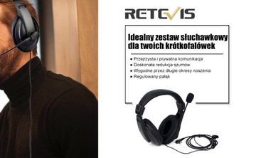 Наушники Retevis R114 Walkie Talkie (1 шт.)