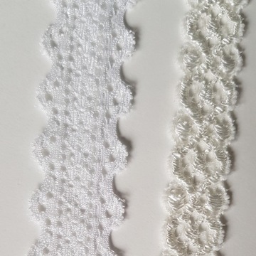 НЕДАВЛЕННАЯ ПОВЯЗКА ДЛЯ КРЕСТЕНИЯ РЕБЕНКА ДЛЯ СЕАНСА С РОЗАМИ, КРУЖЕВО БЕЛОЕ ЭКРУ