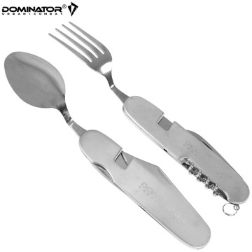 Карманный нож Tourist Essentials DOMINATOR 6in1, столовые приборы, нож, ложка, вилка