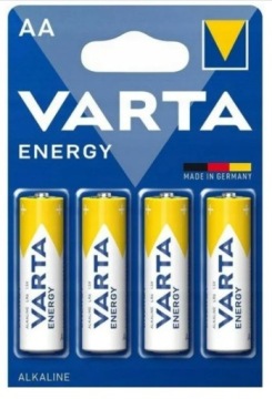 Baterie Alkaliczne Varta Energy AA LR6 R6 4szt