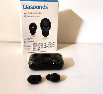 SŁUCHAWKI DOUSZNE DASOUNDS WIRELESS BUDS