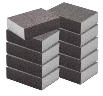 KLOCEK KOSTKA GĄBKA SZLIFIERSKA P180 NORTON 10 SZT
