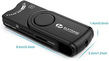 Картридер Eletrand Smart USB 2.0