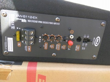 АКТИВНЫЙ УСИЛИТЕЛЬ САБВУФЕРА, БАСОВАЯ КОРОБКА + КАБЕЛИ