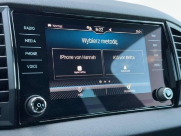 Skoda Karoq Crossover Facelifting 1.5 TSI ACT 150KM 2022 Skoda Karoq Sportline, Canton, Tryby Jazdy, Ambiente, ACC, APP 1.5 Benzyna, zdjęcie 25