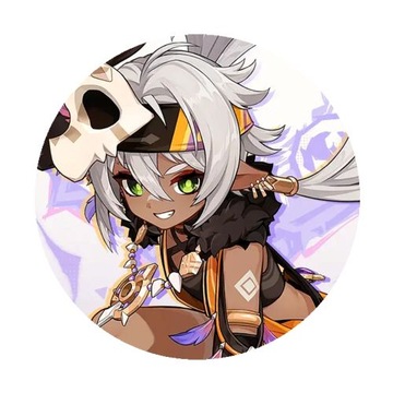 Przypinka Genshin Impact Iansan 58mm prezent dla fana