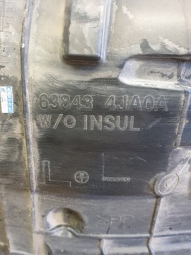 NISSAN NAVARA D23 PODBĚH LEVÝ PŘEDNÍ 638434JA0A
