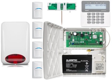 DOMOWY ZESTAW ALARMOWY SATEL PERFECTA GSM LTE 4PIR