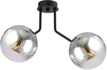 NOWOCZESNY PLAFON SUFITOWY SZKLANE KLOSZE LED