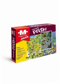 Mappuzzle Junior - Zwierzęta Polski