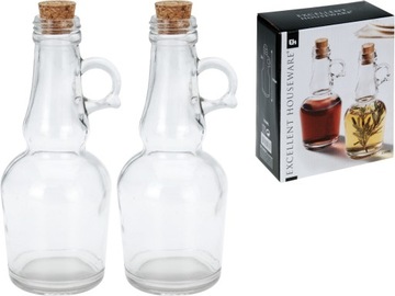 DOZOWNIKI na OLIWA OCET Dwie butelek z uchem 250ml