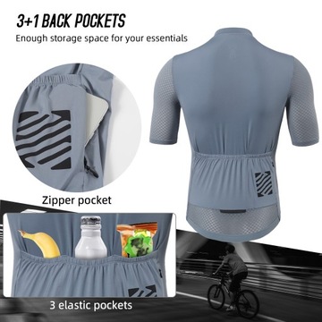 Мужской велосипедный трикотаж Мужской дышащий