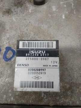 RENAULT VEL SATIS ŘÍZENÍ / MODUL ECU 2758000987