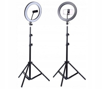 НАБОР КОЛЬЦЕВЫХ ЛАМП ШТАТИВ 220 СМ С ПУЛЬТОМ ДИСТАНЦИОННОГО УПРАВЛЕНИЯ Держатель для телефона КОЛЬЦО ДЛЯ СЕЛФИ