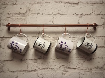 Винтажный медный крючок H18