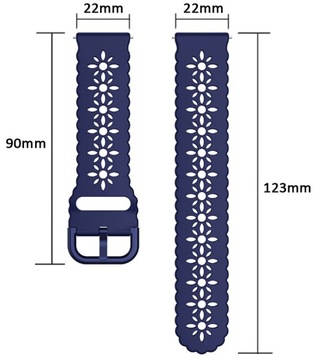 3x PASEK 22mm UNIWERSALNY do ZEGARKA SMARTWATCHA SAMSUNG HUAWEI XIAOMI