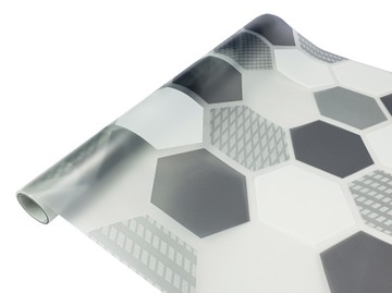 Статическая фольга окна ПВК с геометрическим креном размера 67,5кс150 картины