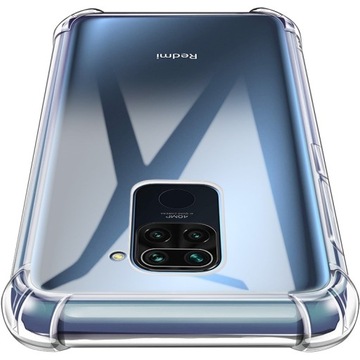 Etui PANCERNE SHOCKPROOF CLEAR do Redmi Note 9