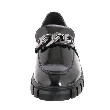 Женская обувь Sergio Leone Мокасины Черные MK 751