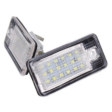 LAMPKI LED PODŚWIETLENIE DO AUDI A3 8P A4 B6 B7 A6
